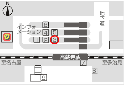 坂下事業所・中部支店地図